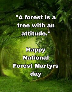 National Forest Martyrs day 