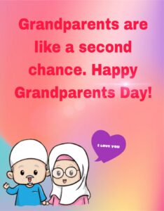 Happy grandparents day 